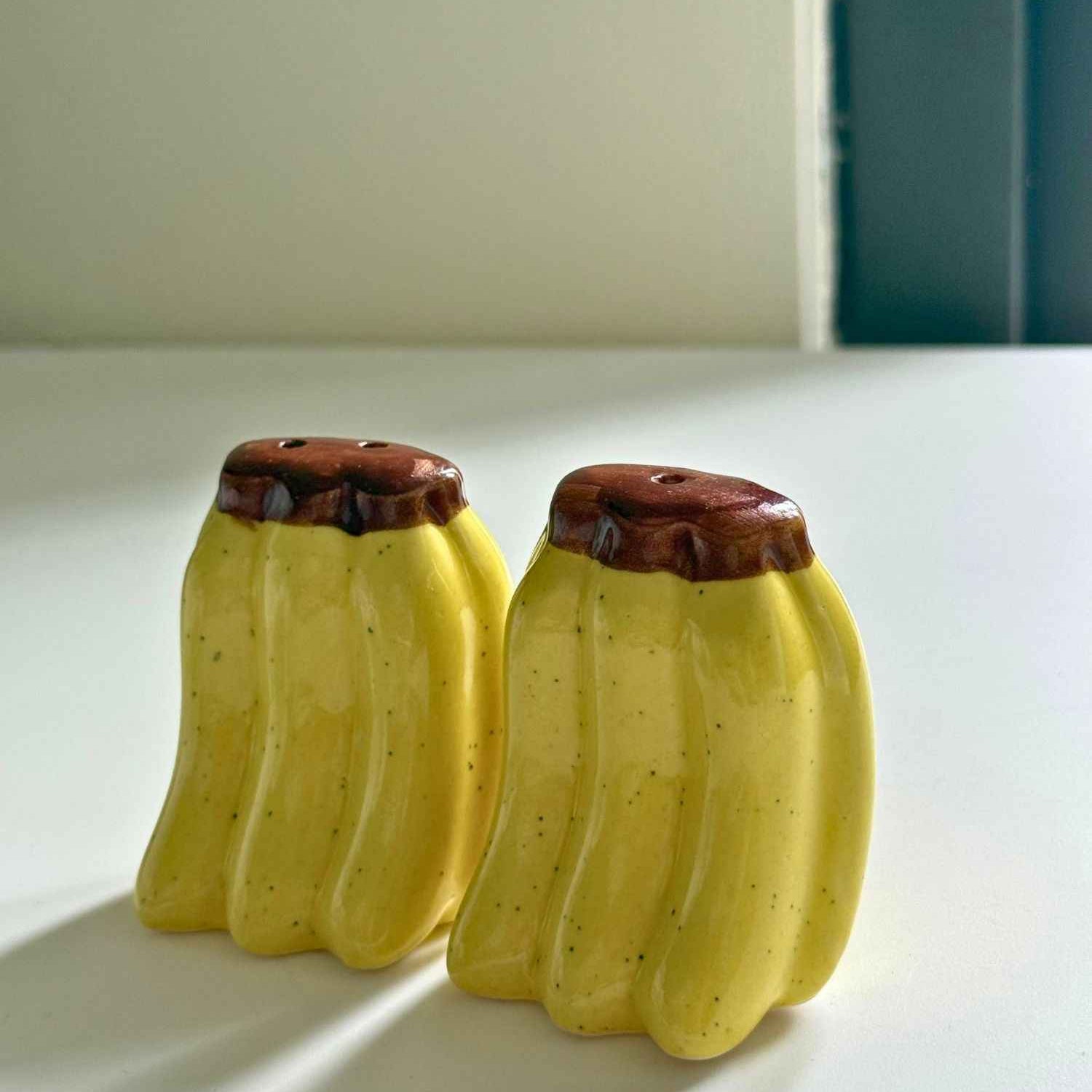 Banana Salt Pepper Shakers