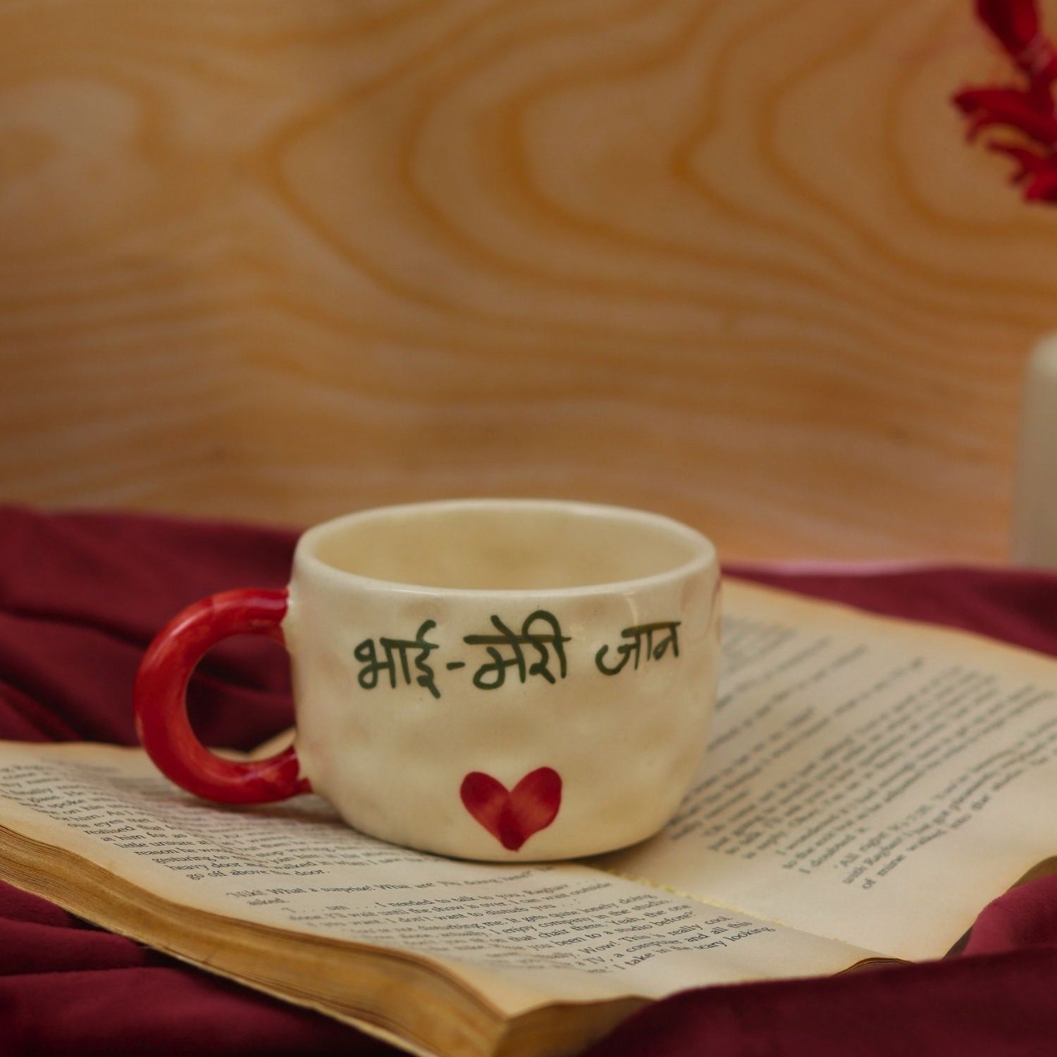 Bhai meri Jaan mug handmade in India