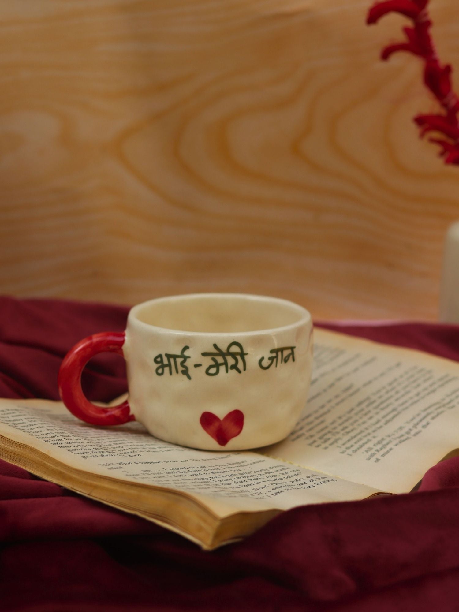 Bhai meri Jaan mug handmade in India