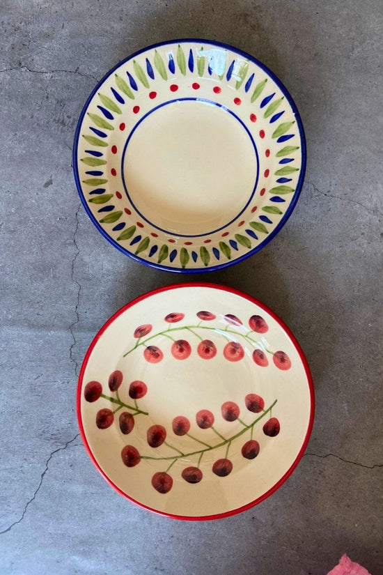 Handmade pasta plate 