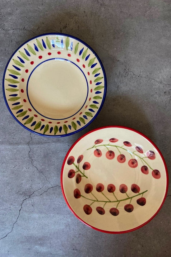 pasta plate made by ceramic 