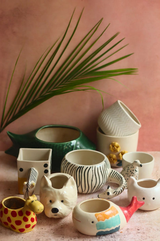 Set of 10 Pinteresty Planters (for the price of 7) handmade in india