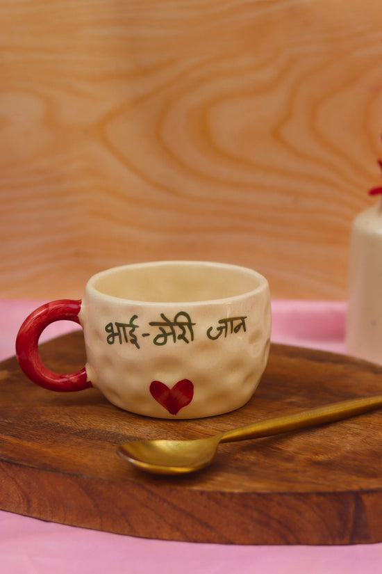 Handmade Bhai meri Jaan mug