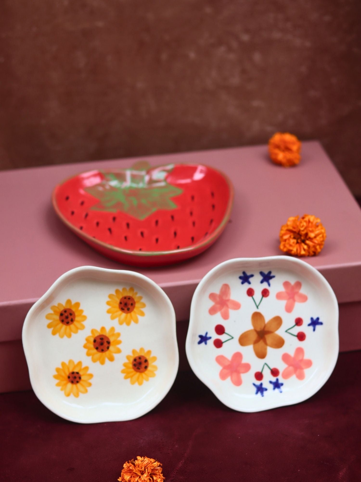 The Blissful Bloom Luxe Gift Hamper with premium quality material