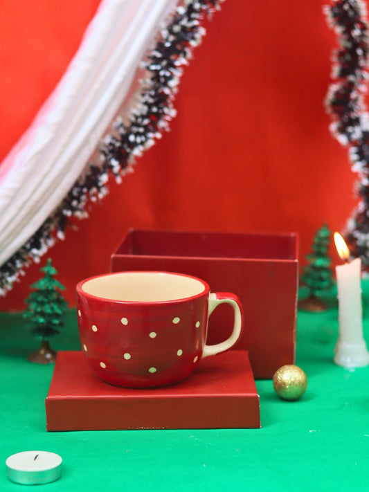 handmade Santa Mug in a Gift Box