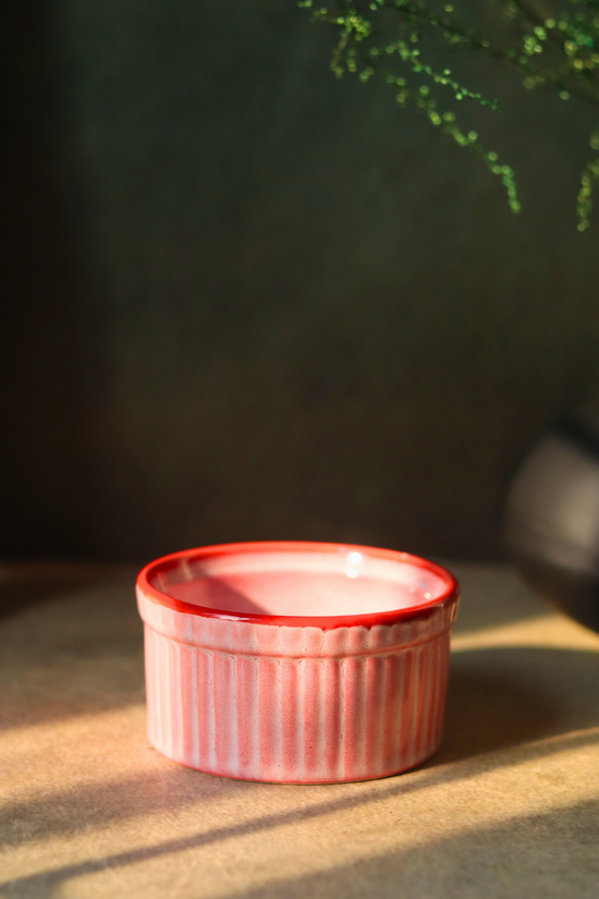 Bakeware ceramic blush pink ramekin