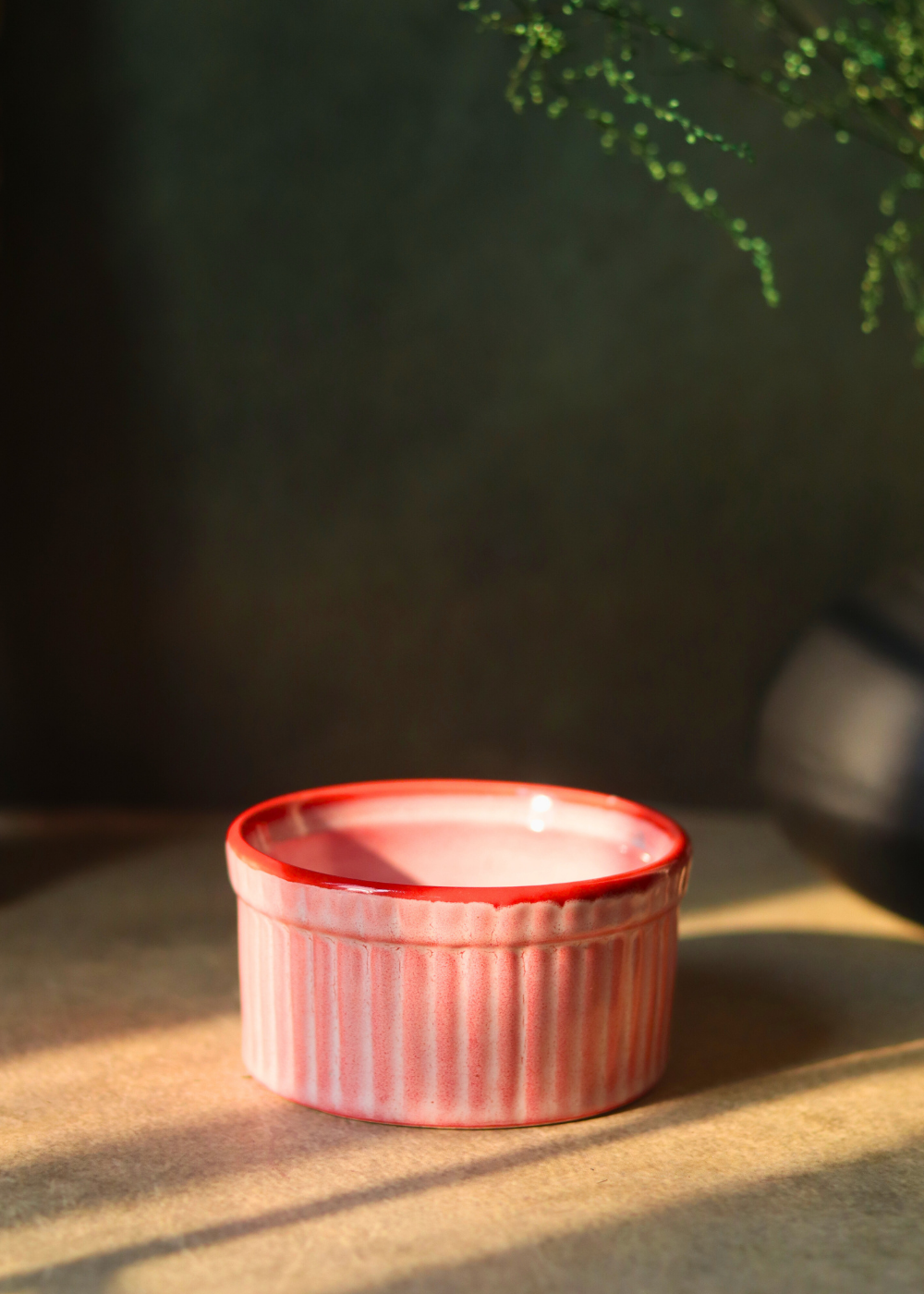 Bakeware ceramic blush pink ramekin