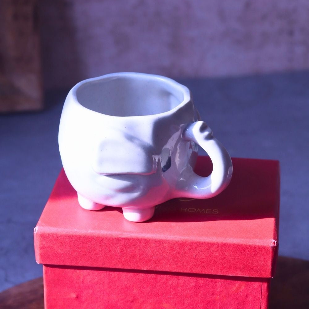 The Cutest Ele Mug in a Gift Box made by ceramic