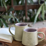 Set of two - Army Green & Grey Coffee Mug