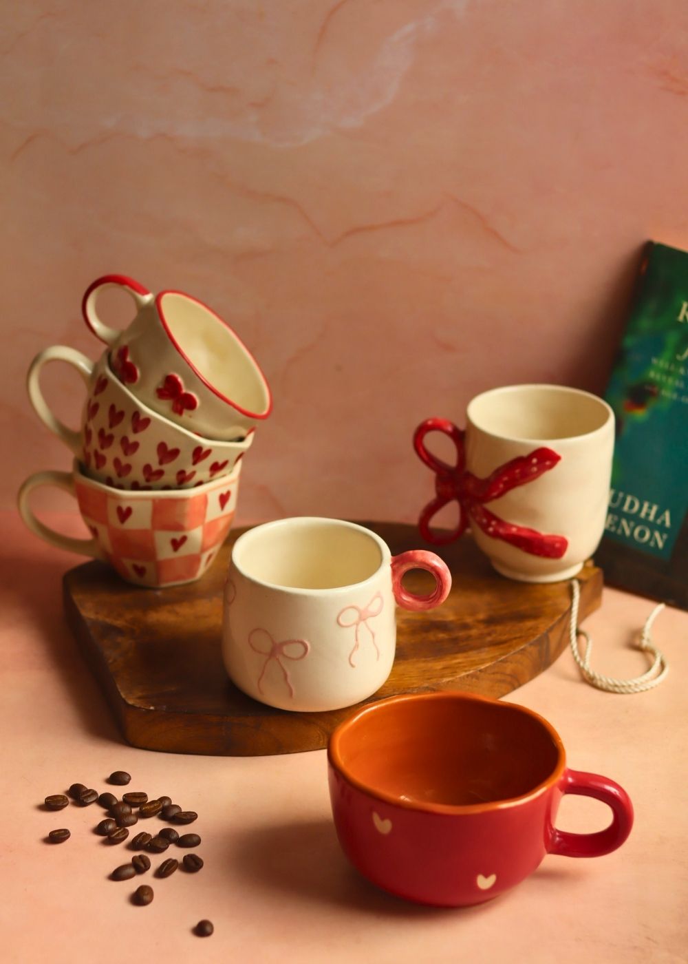 Set of 6 Heartwarming Mugs (for the price of 5) with premium quality material