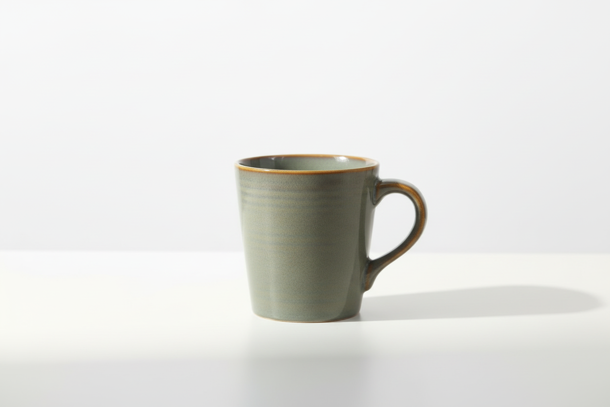 Olive coffee mug