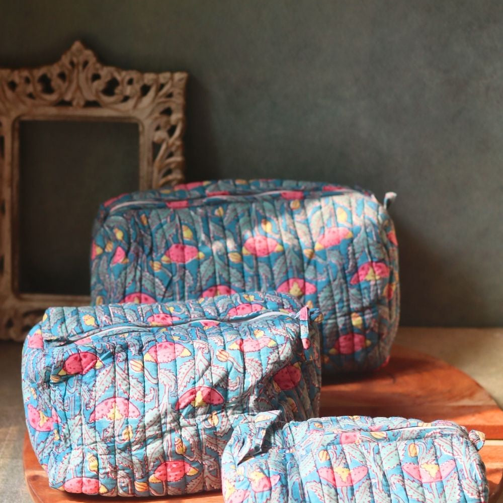 handmade toiletry bag