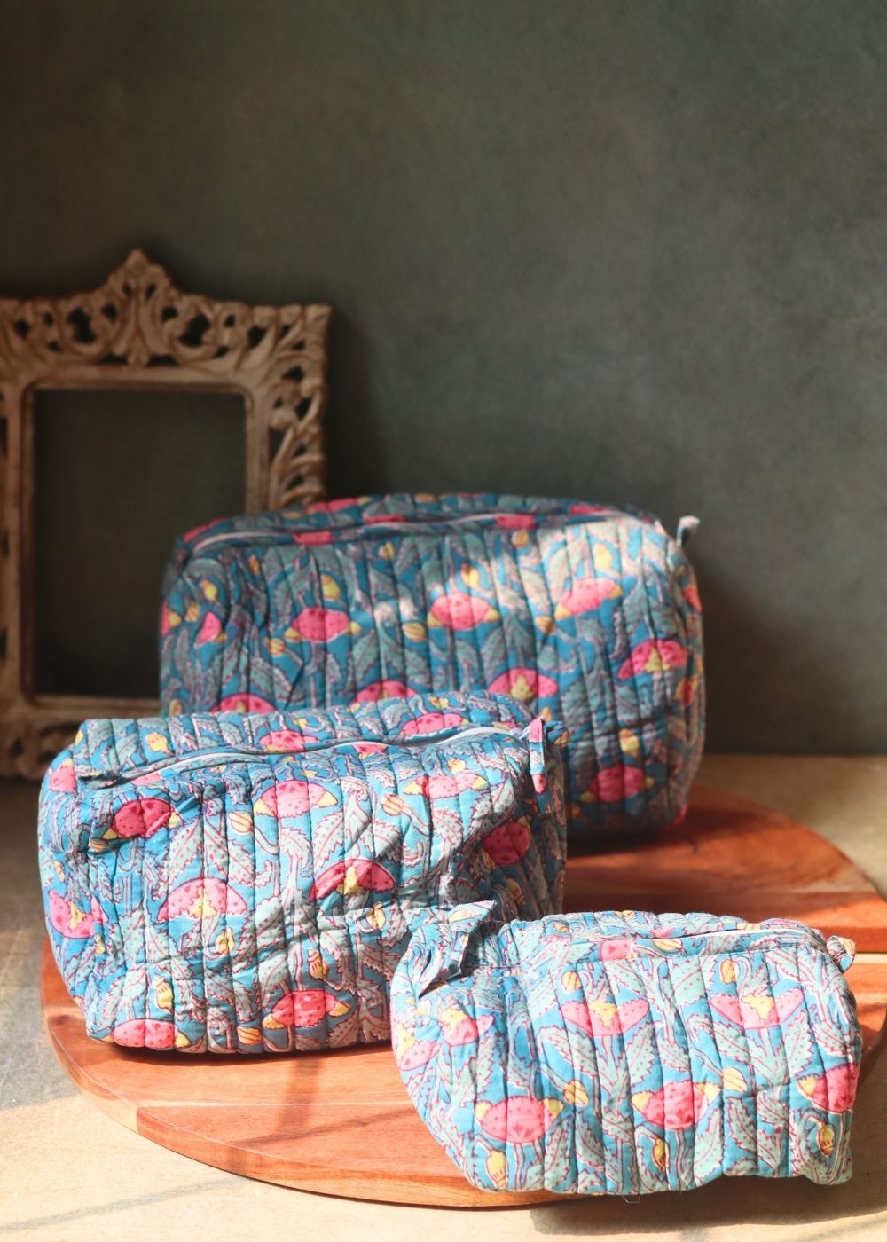 handmade toiletry bag