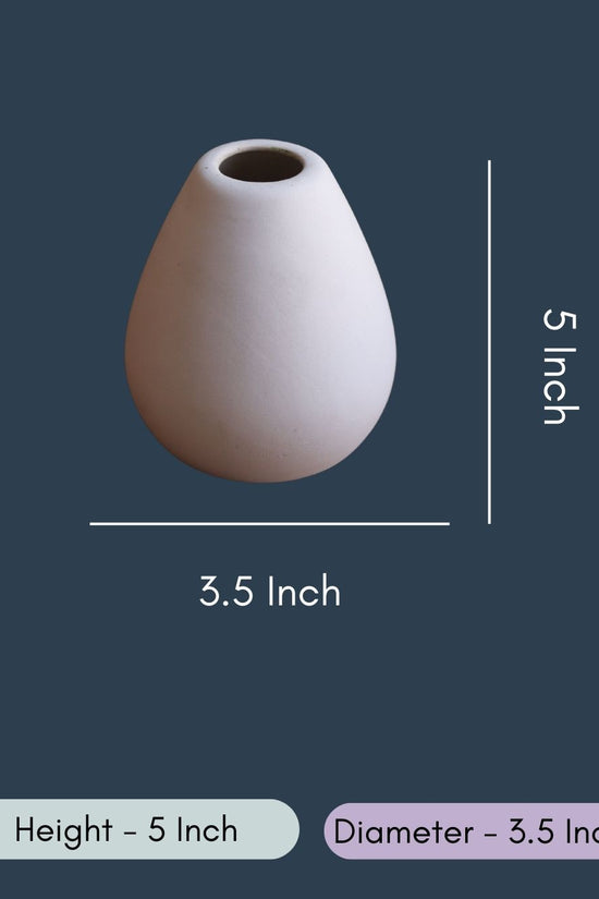 Esoteric Vase Tall - White