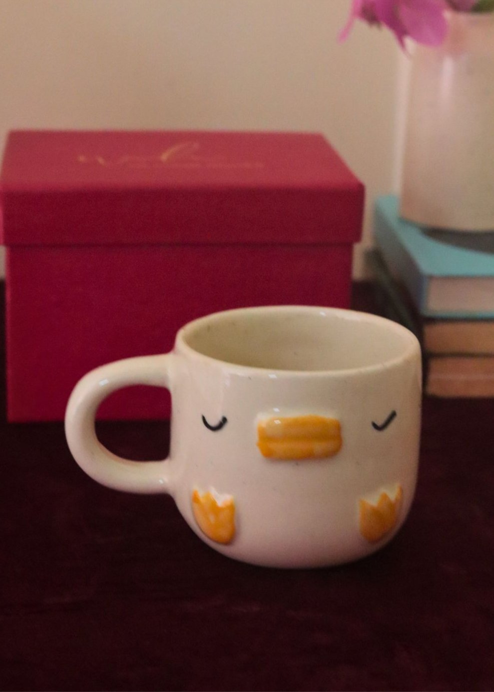 Handmade Quack Quack Mug in a Gift Box