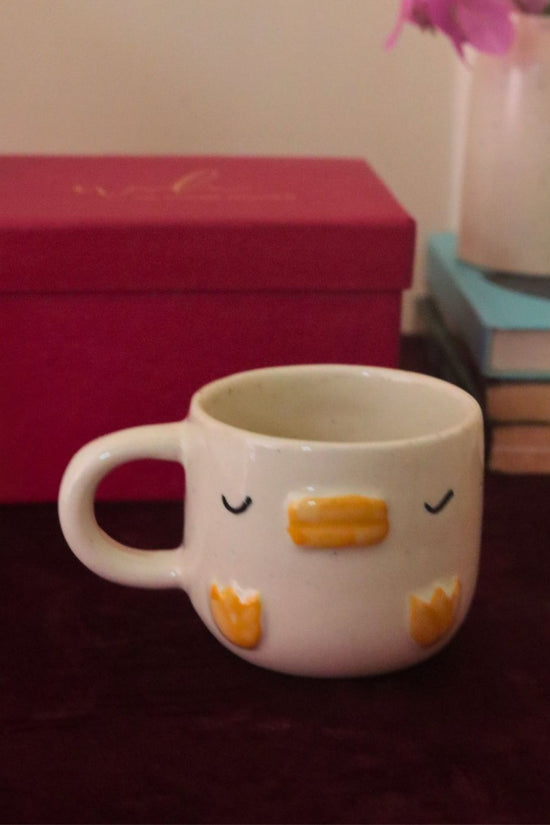 Handmade Quack Quack Mug in a Gift Box