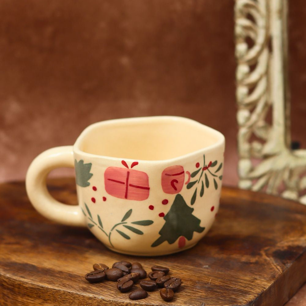handmade Cozy Christmas Mug