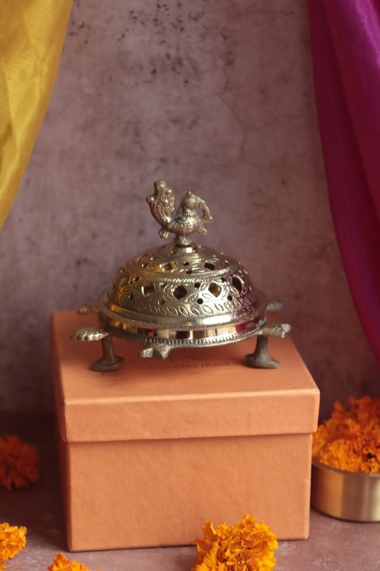 Tamra Dhoop Daan Diwali Gift Box handmade in india