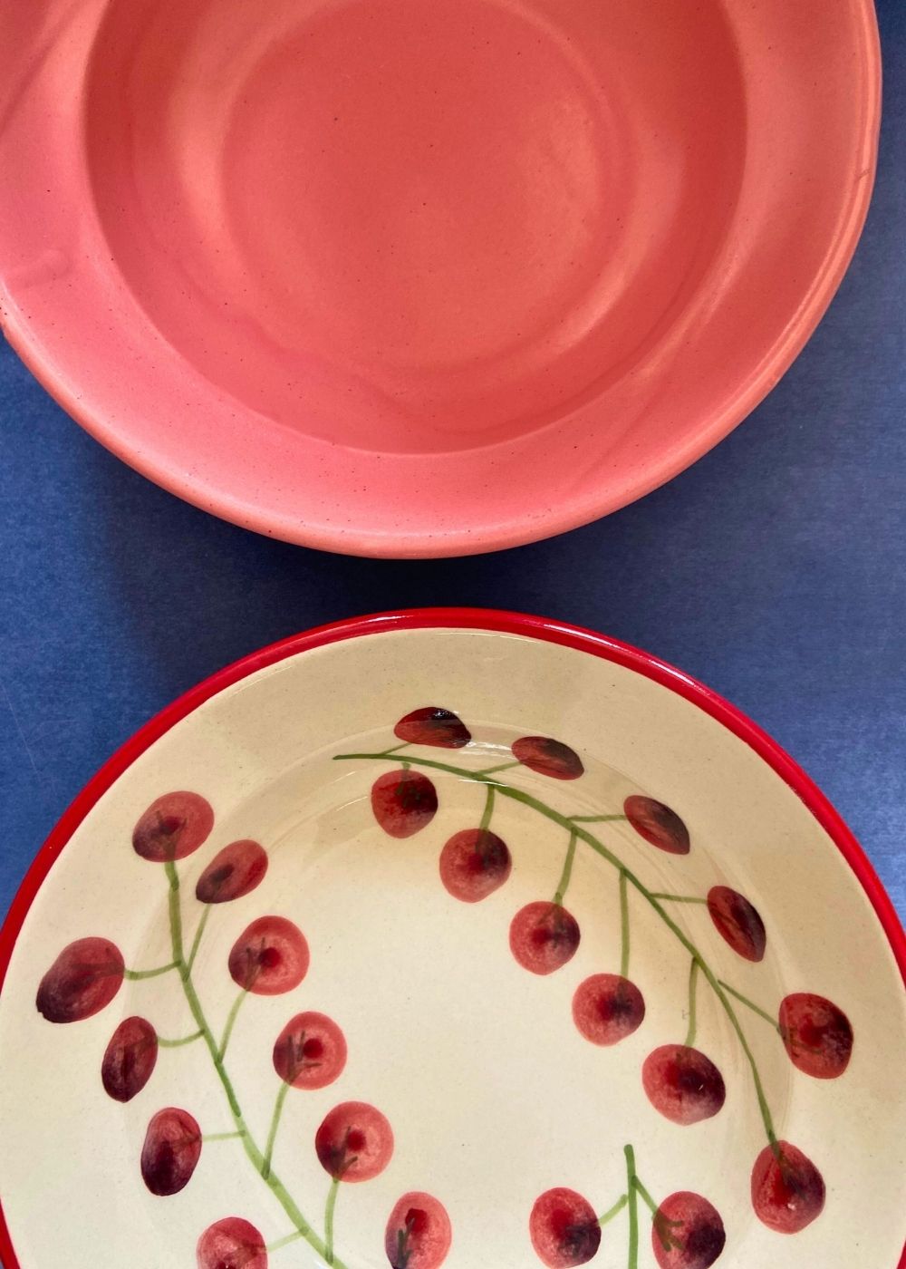 pasta plate made by ceramic 