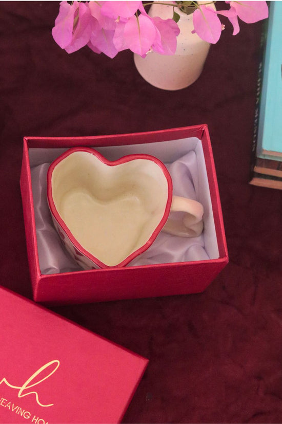 Handmade Amore Mug in a Gift Box