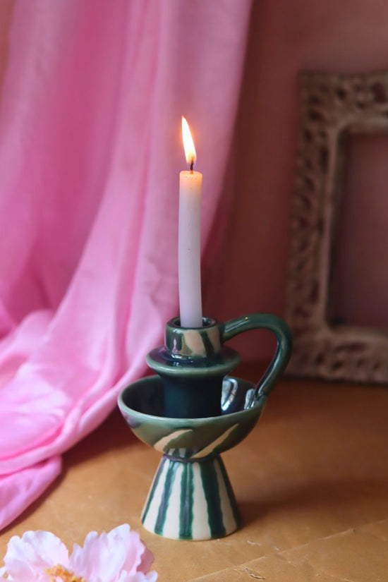 Padma Candle Holder - Set of 2 handmade in India