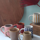 Set of 6 Artisan Mugs (for the price of 5) made by ceramic