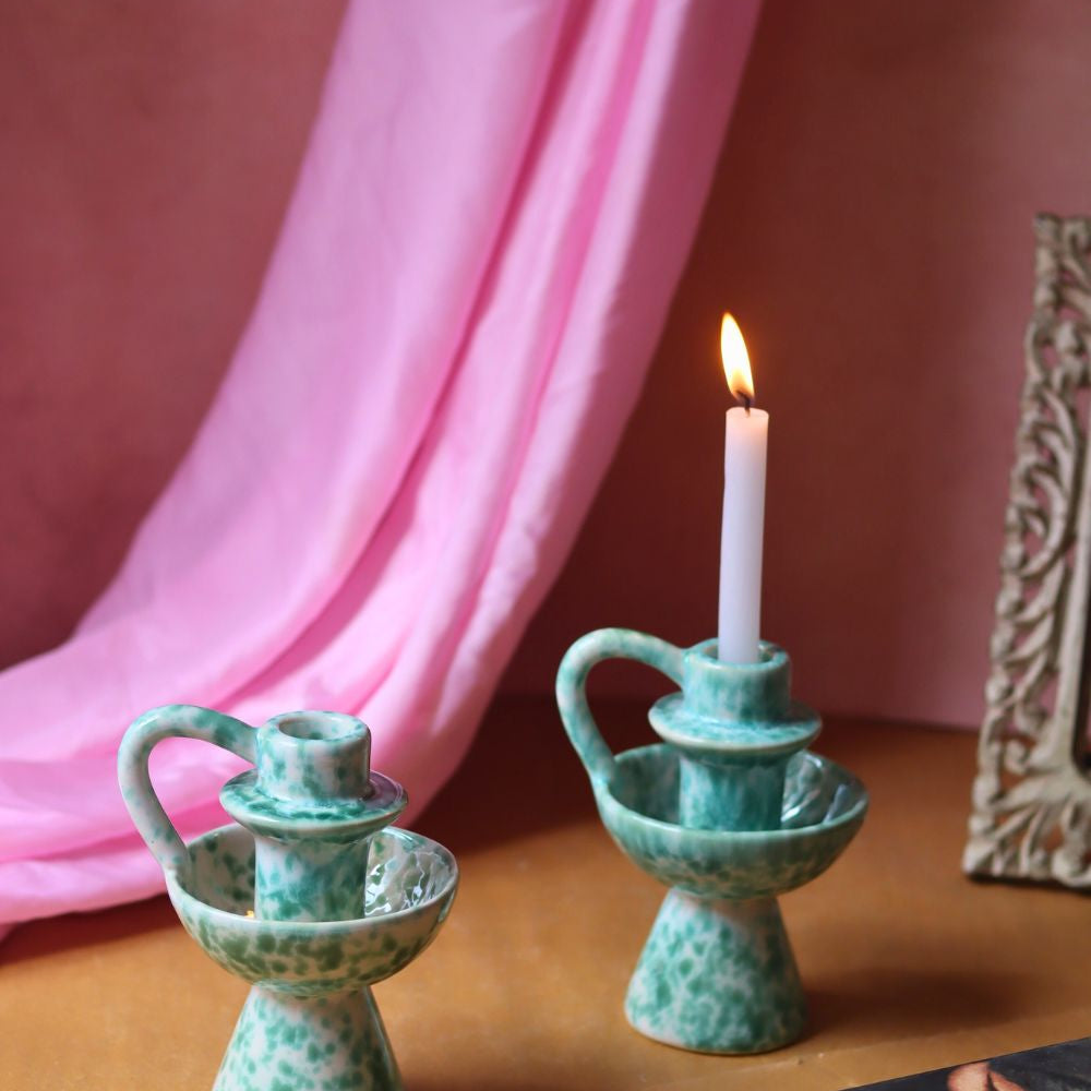 handmade Noor Candle Holder - Set of 2