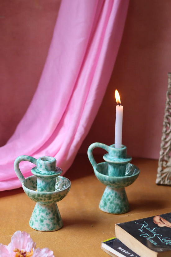 handmade Noor Candle Holder - Set of 2