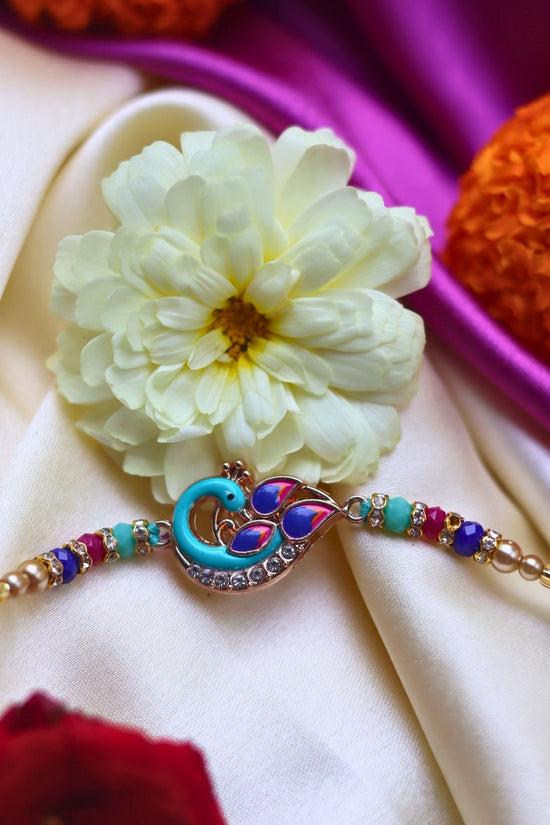 Peacock Rakhi for this rakshabandhan