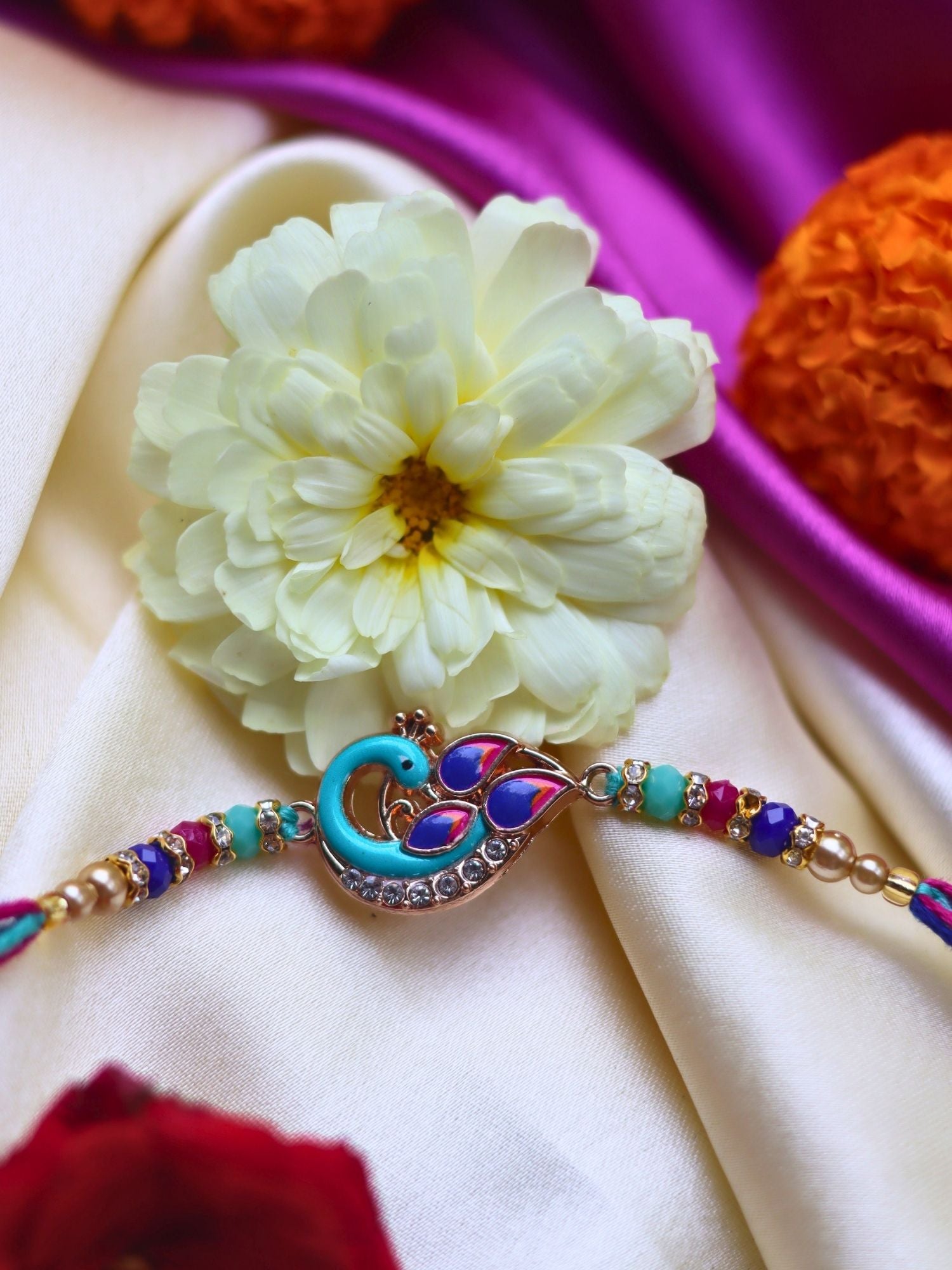 Peacock Rakhi for this rakshabandhan