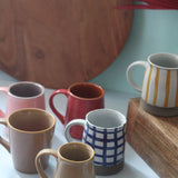 Set of 6 Artisan Mugs (for the price of 5)  with premium quality material