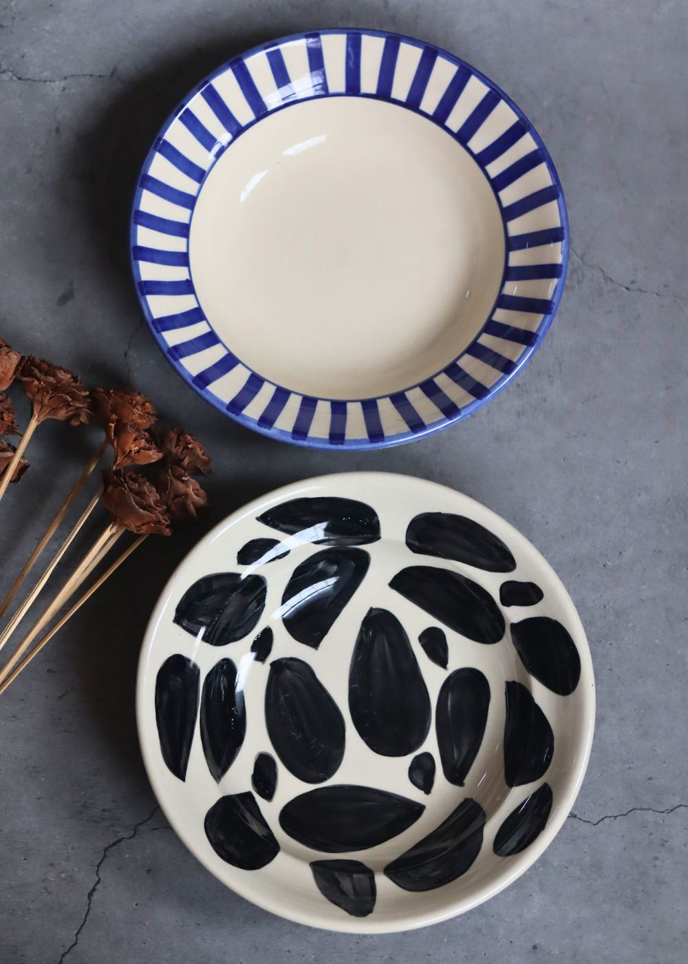 Set of 2 - Hotselling Pasta Plate made by ceramic