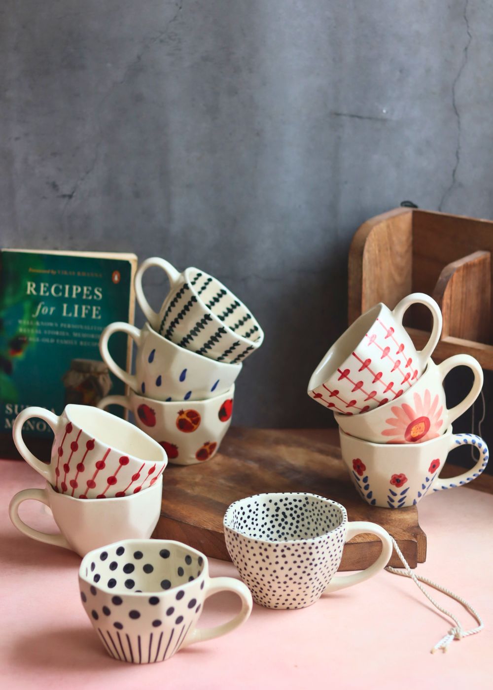 Set of 10 Morning Mingle Mugs (for the price of 7) with premium quality material