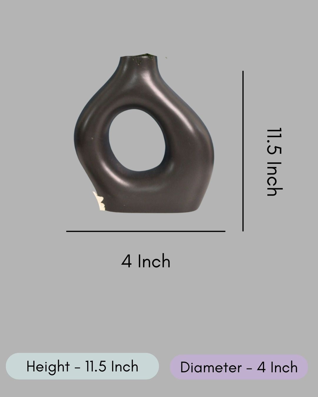 Misfit Donut Vase - Large