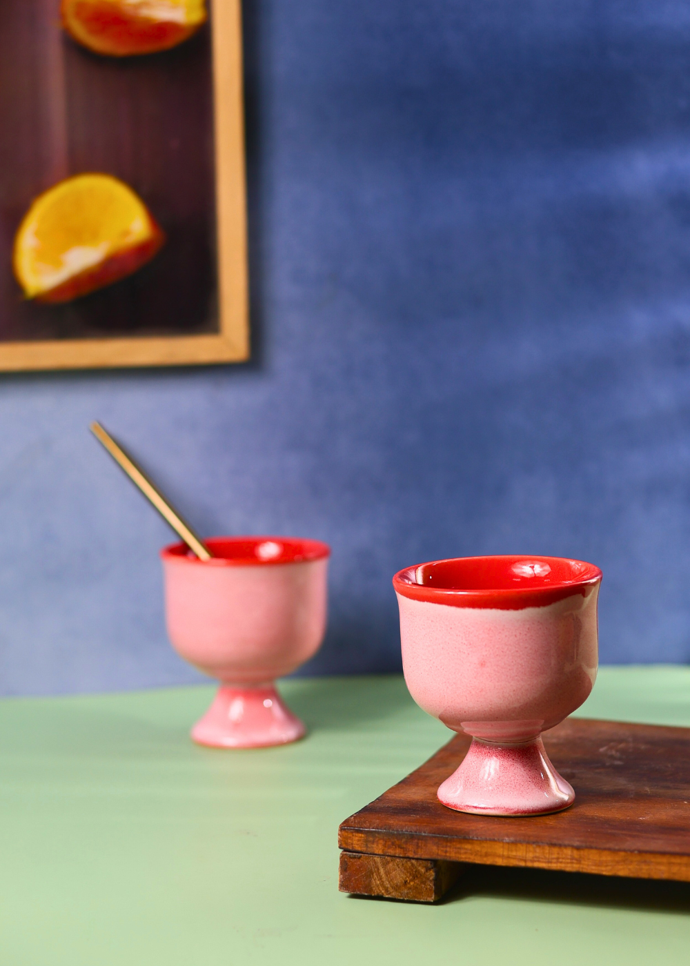 Ice Cream Goblet Ceramic 