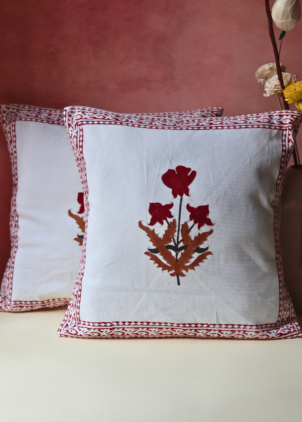 Cotton cushion cover 