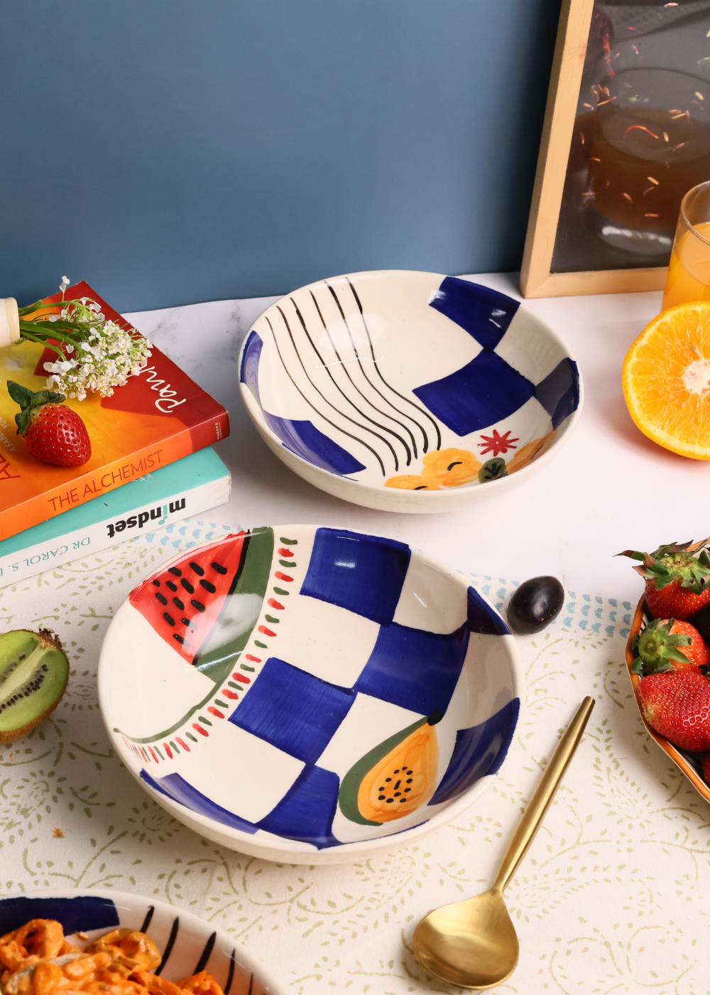 handmade mykonos bowls set of two