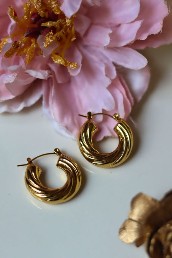 Anti tarnish Aurelia Hoops