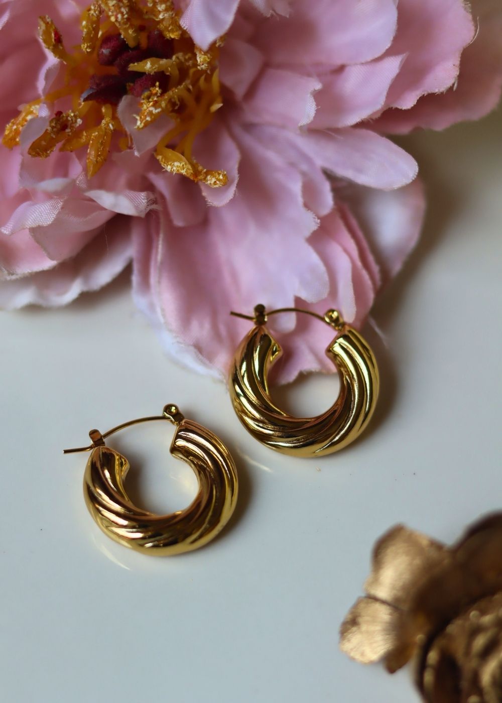 Anti tarnish Aurelia Hoops