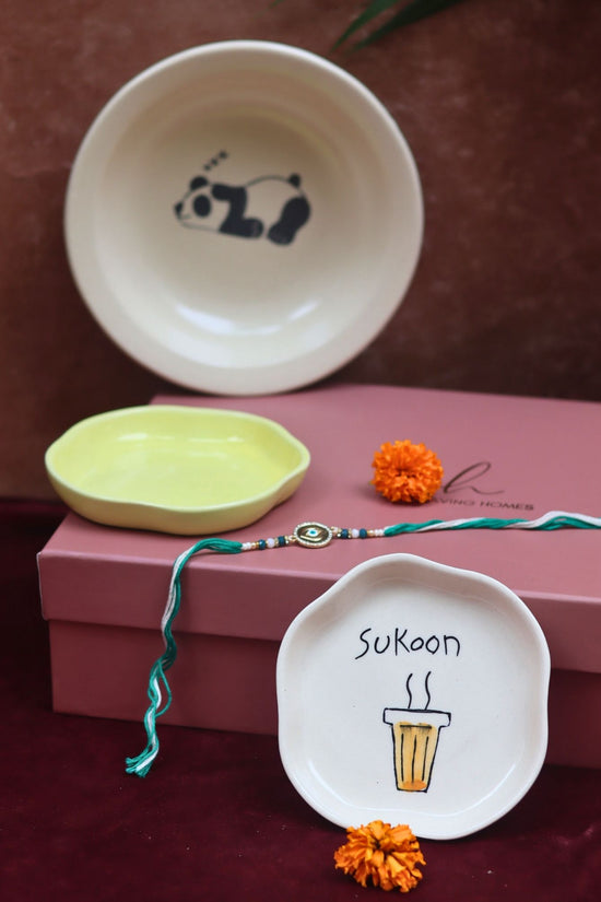 The Dreamy Charm Luxe Rakhi Gift Hamper with premium quality material