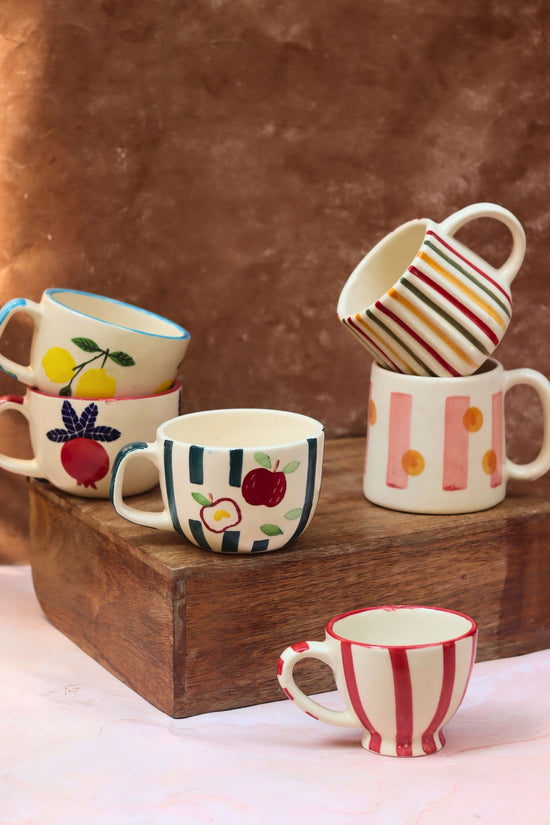 Set of 6 Quirky Face Mugs combo (for the price of 5) with premium quality material
