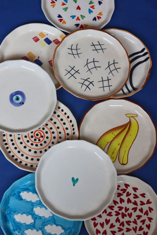 Set of 10 Best selling Snack Plates (For the Price of 7) handmade in India