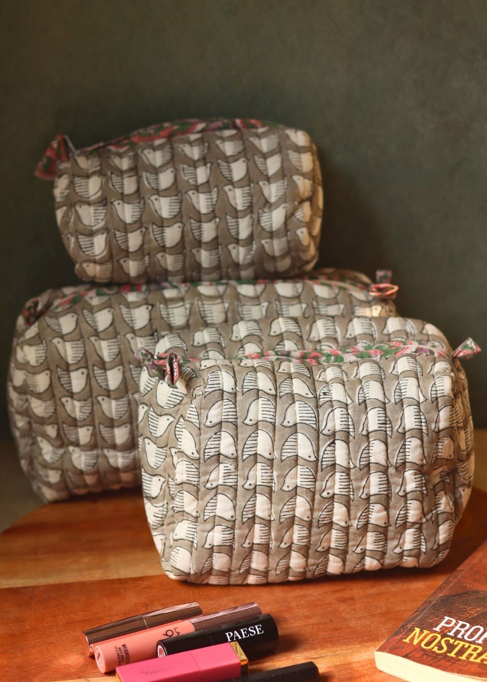 little toiletry bag made by cotton