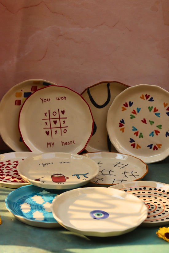 Set of 10 Best selling Snack Plates (For the Price of 7)