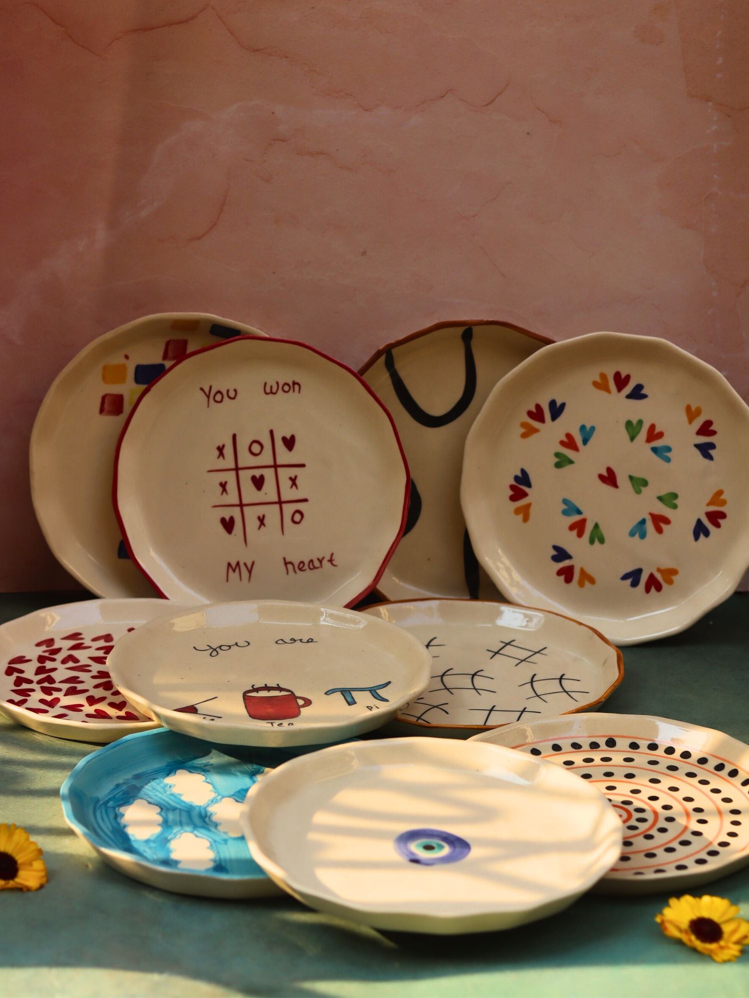 Set of 10 Best selling Snack Plates (For the Price of 7)