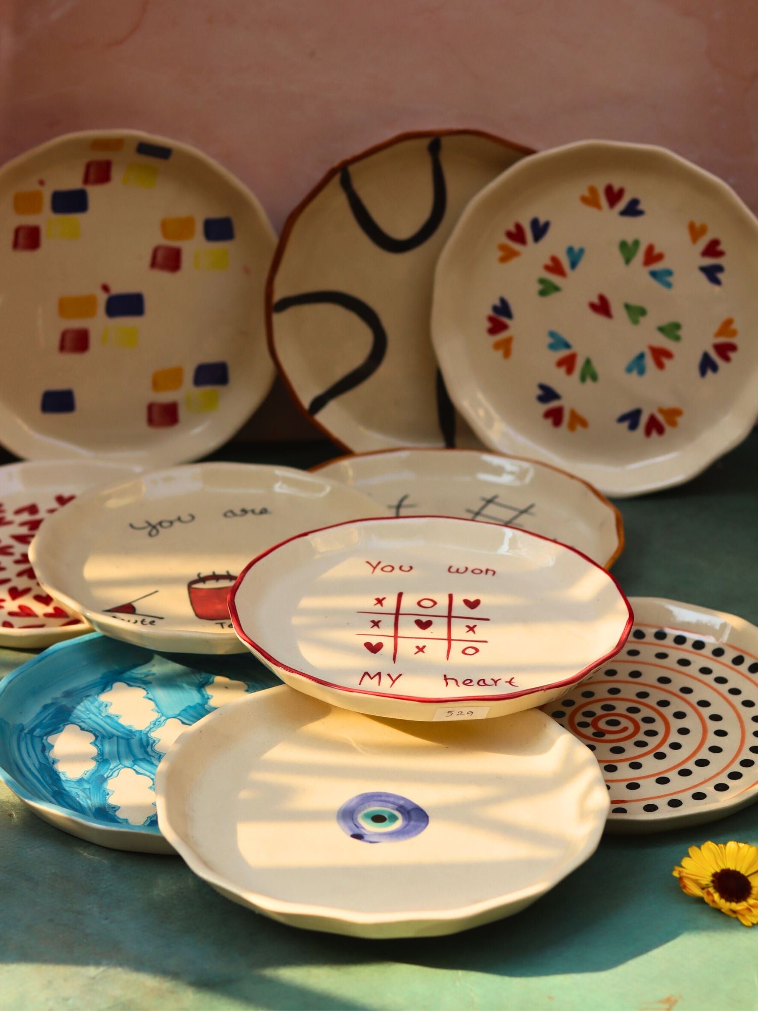 Set of 10 Best selling Snack Plates (For the Price of 7)