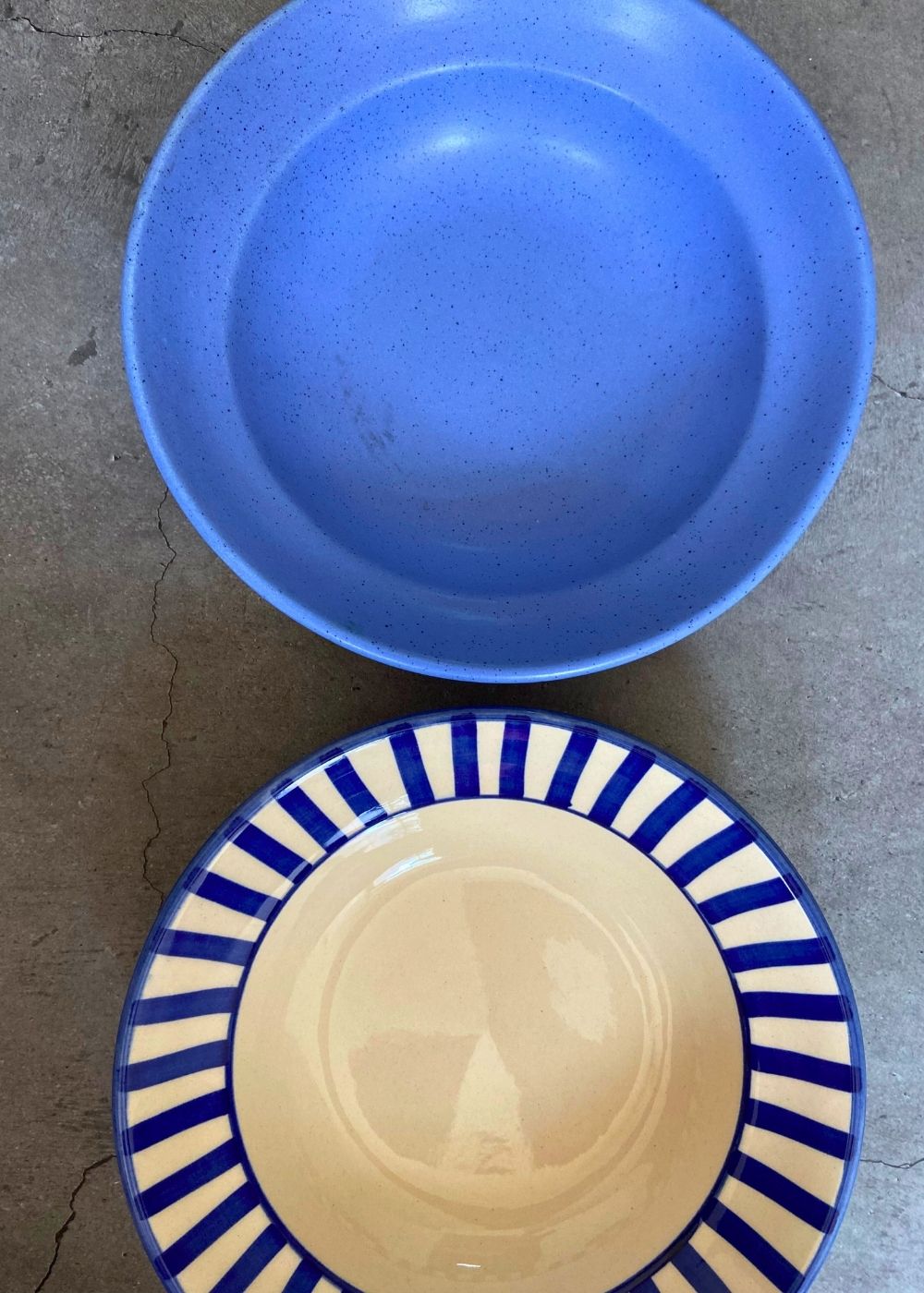 pasta plate made by ceramic 