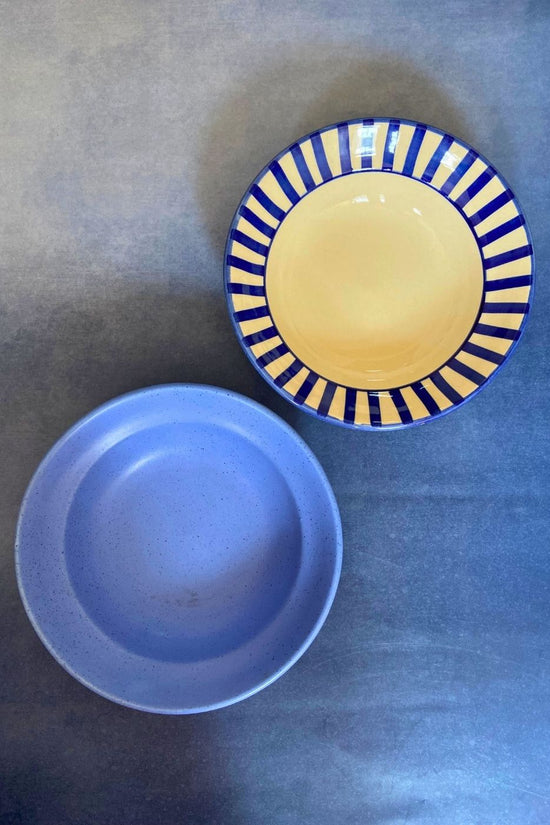 set of 2 pasta plate combo