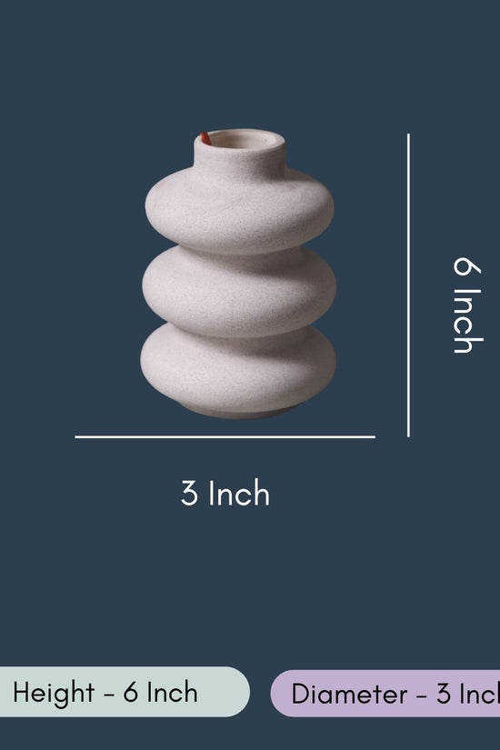 Sanded Moulded Vase