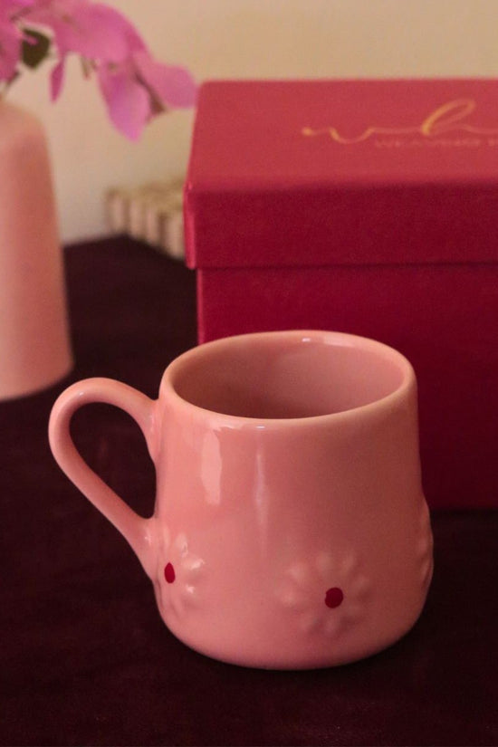 Pink Lily mug in a Gift Box with premium quality material